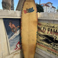 Russel Surfboard 7ft Glass On Fins 