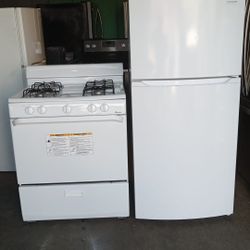 Combo Estufa 30 Inch Y Nevera 28 Inch 