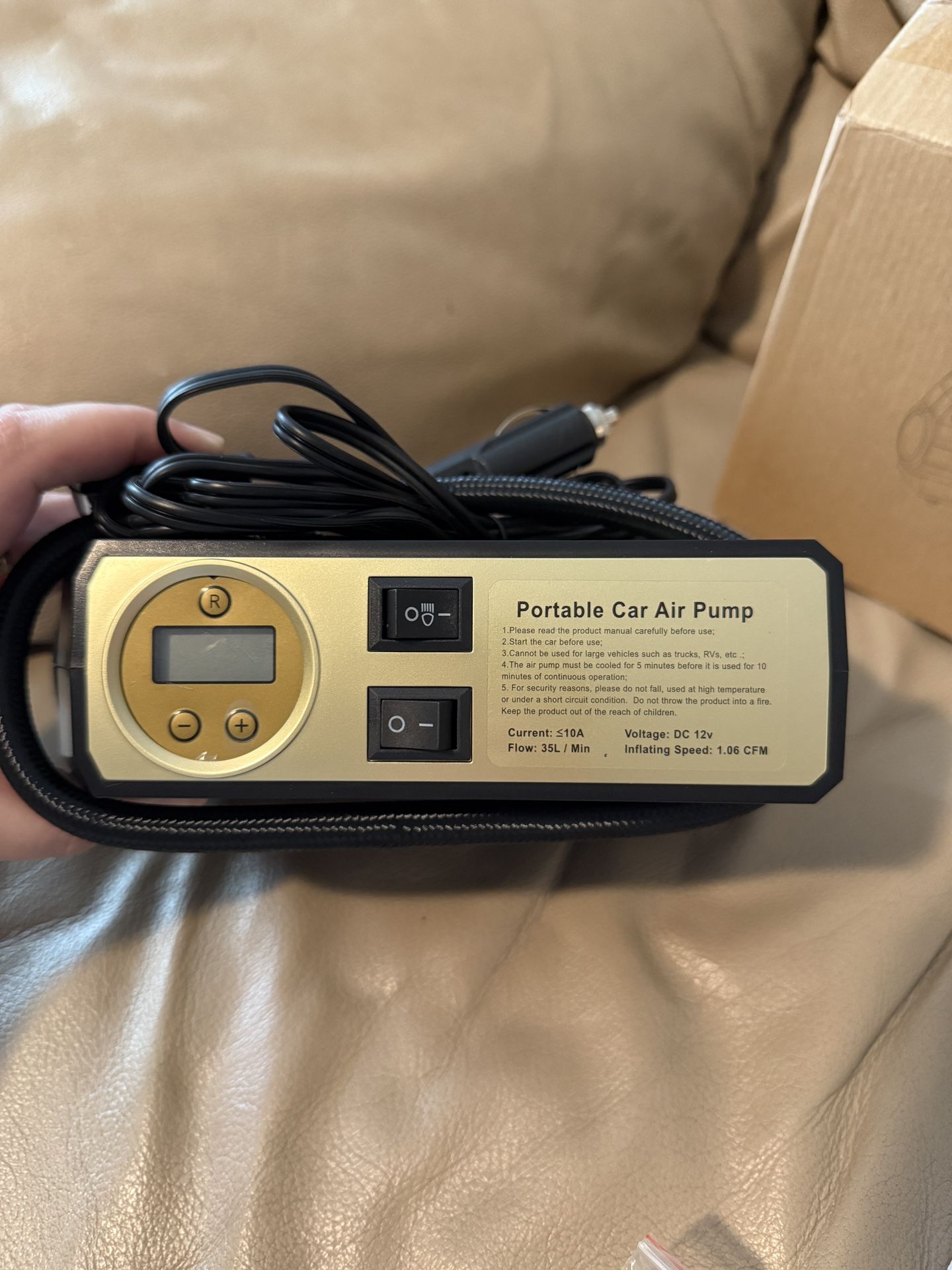 Portable Car Air Pump