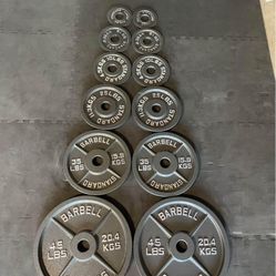 Gym New Olympic Complete Set 245lb