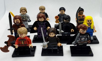 11 Game of Thrones minifigures for Lego