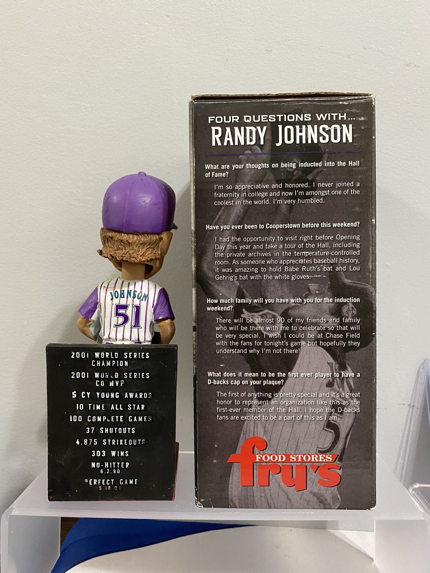 Randy Johnson joins 'coolest' fraternity