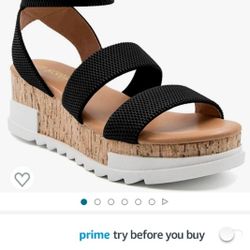 Strap Sandals Wedges