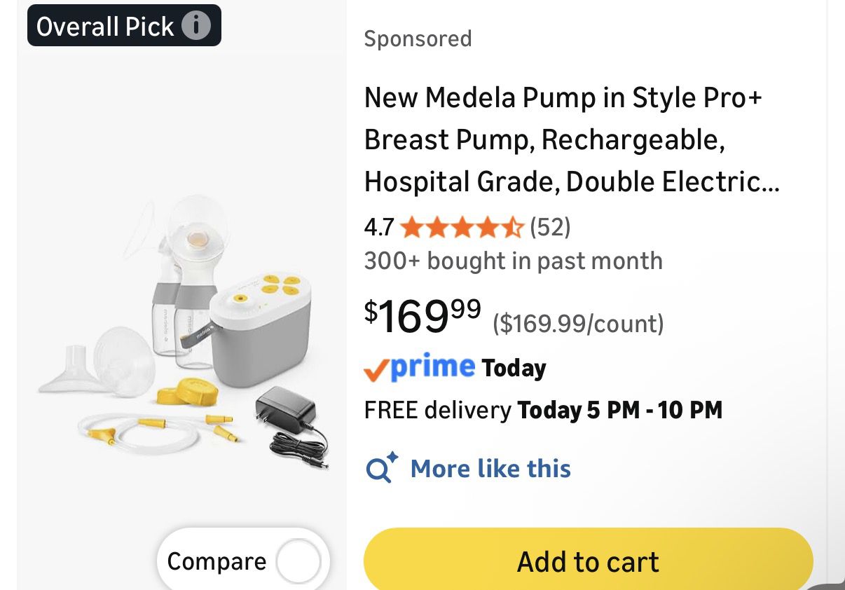 Medela Pump in style pro