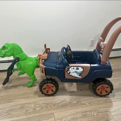 Dino Push Truck For Kids