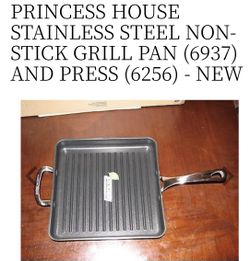 6937-SS Non-Stick Square Grill Pan