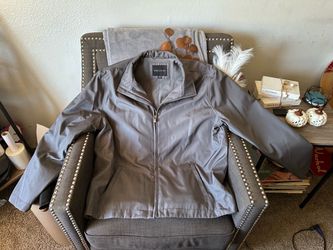 Structure Men's Gray Zip-Up Jacket XXL