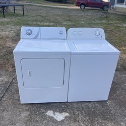 Admiral electric Washer and dryer