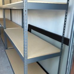 Industrial Warehouse Rack 72 in W x 24 in D Boltless Storage Shelves