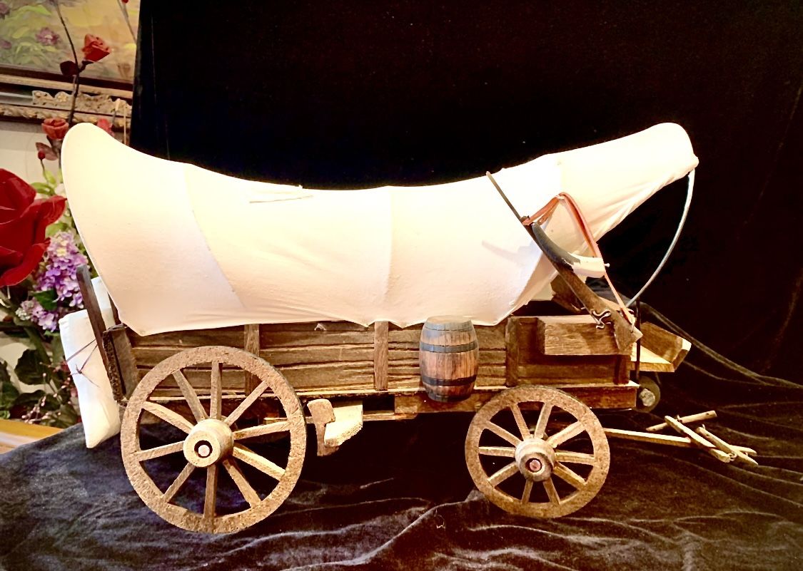Old West horse carriage original materials very detailed L27/20xW9xH12 inch