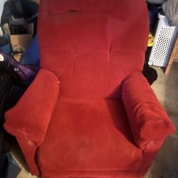 Comfy Red Sofa 