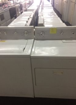 Used washer and dryer set $299