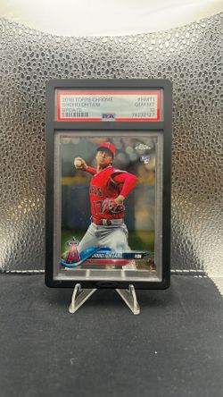2018 Topps Chrome Update Shohei Ohtani PSA 10