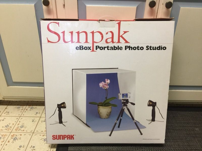 Sunpak portable photo studio