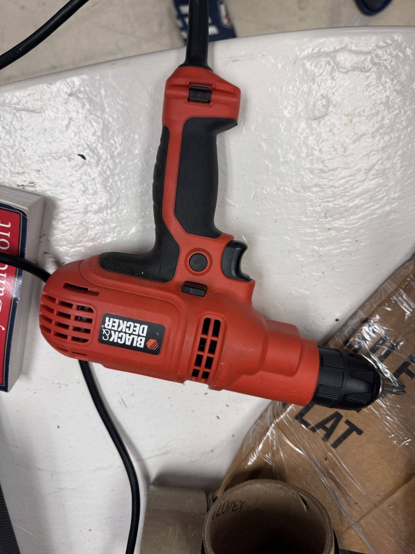 BLACK+DECKER Corded Drill, 5.5-Amp, 3/8-Inch