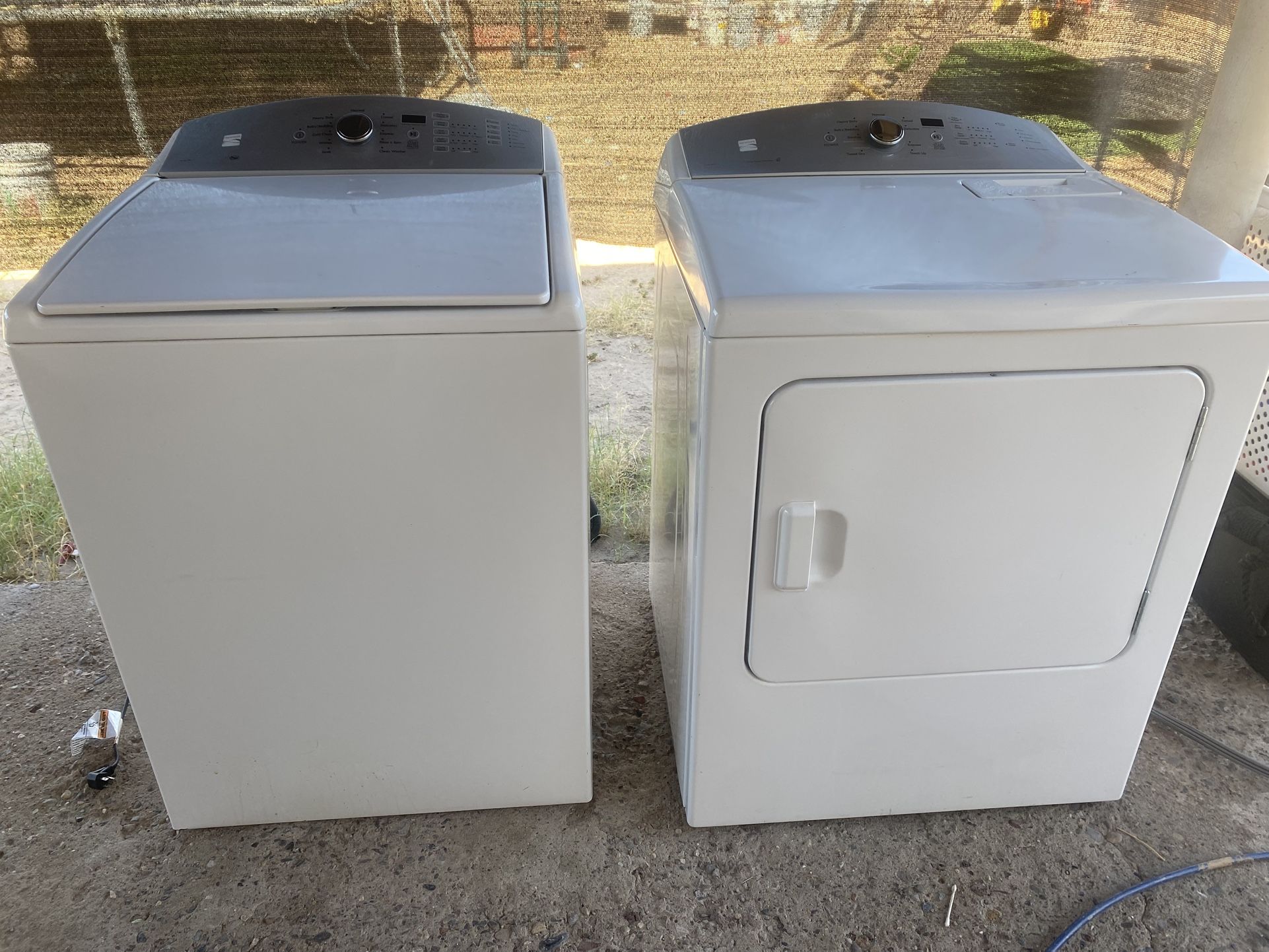 Kenmore Washer And Dryer 