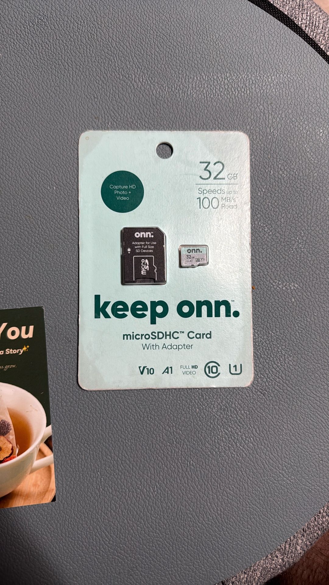 32 Gb Micro Card With Adapter New