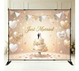 Backdrop Stand 10x8ft(WxH), Portable Photo Studio Background Stand Support Kit