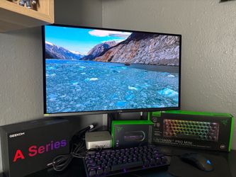 Monitor & Mini pc