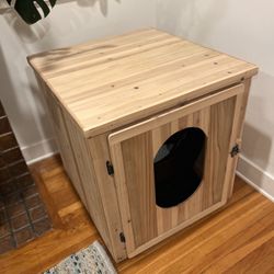 Litter Box Cabinet 