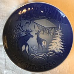 1980 B&G Copenhagen Porcelain Plate 