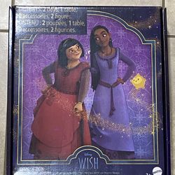 Disney Wish Toys Best Friends Tea Time Playset with Asha & Dahlia of Rosas Dolls