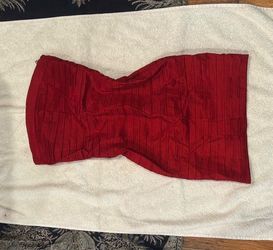 Red Lined dress