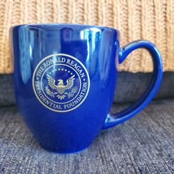 Deep Ceramic Blue Mig/Cup The Ronald  Reagan Presidential Foundation 