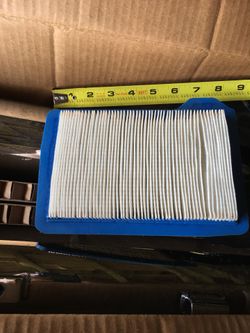 Motorcycle air filter