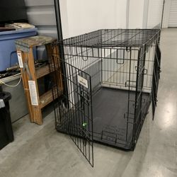 M/L Dog Crate And Playpen