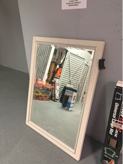 Bernhardt Wooden Framen Mirror