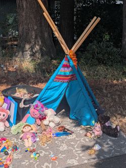 Kids Teepee Play Tent – Great Condition – $25
