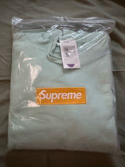 Supreme 2017 Ice Blue Box Logo Hoodie