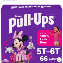 Brand New Pull-ups  Girls 5T-6T