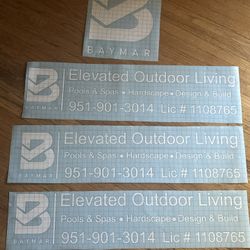 decals / window stickers 