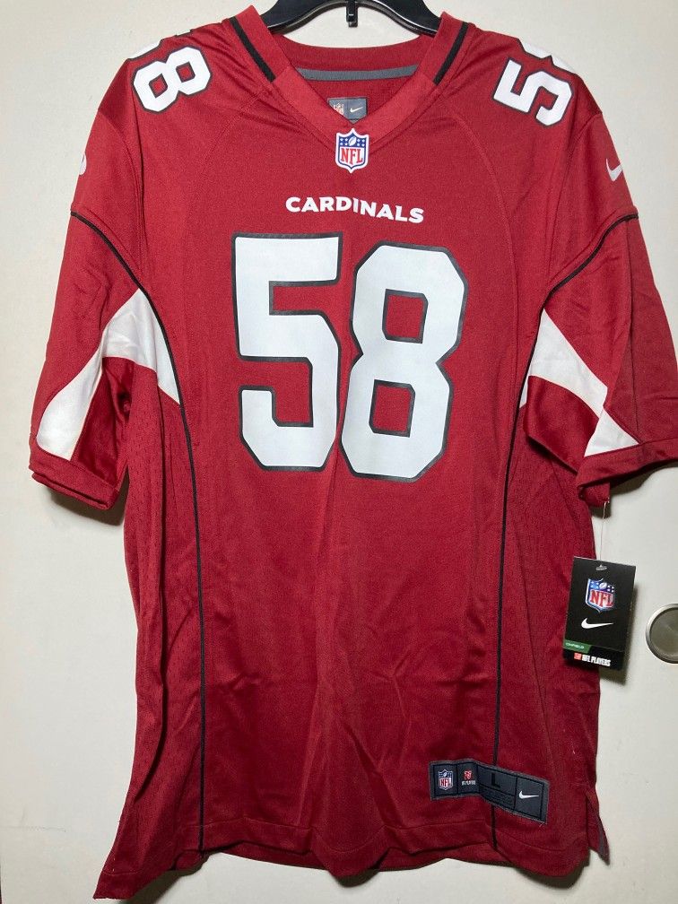 Nike Cardinals Football Jersey Size Large Men New