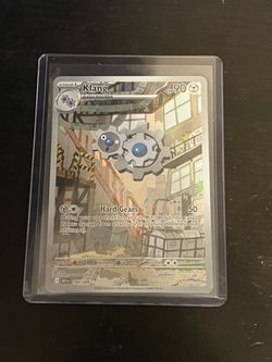 Pokemon TCG Klang - 140/086 Holo SV: Black Bolt Illustration Rare