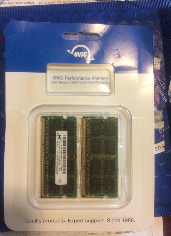 4.0GB(2x2GB) MacBook Pro memory kit