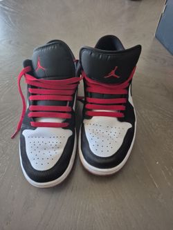 Air Jordan 1 mid "Gym red black toe"