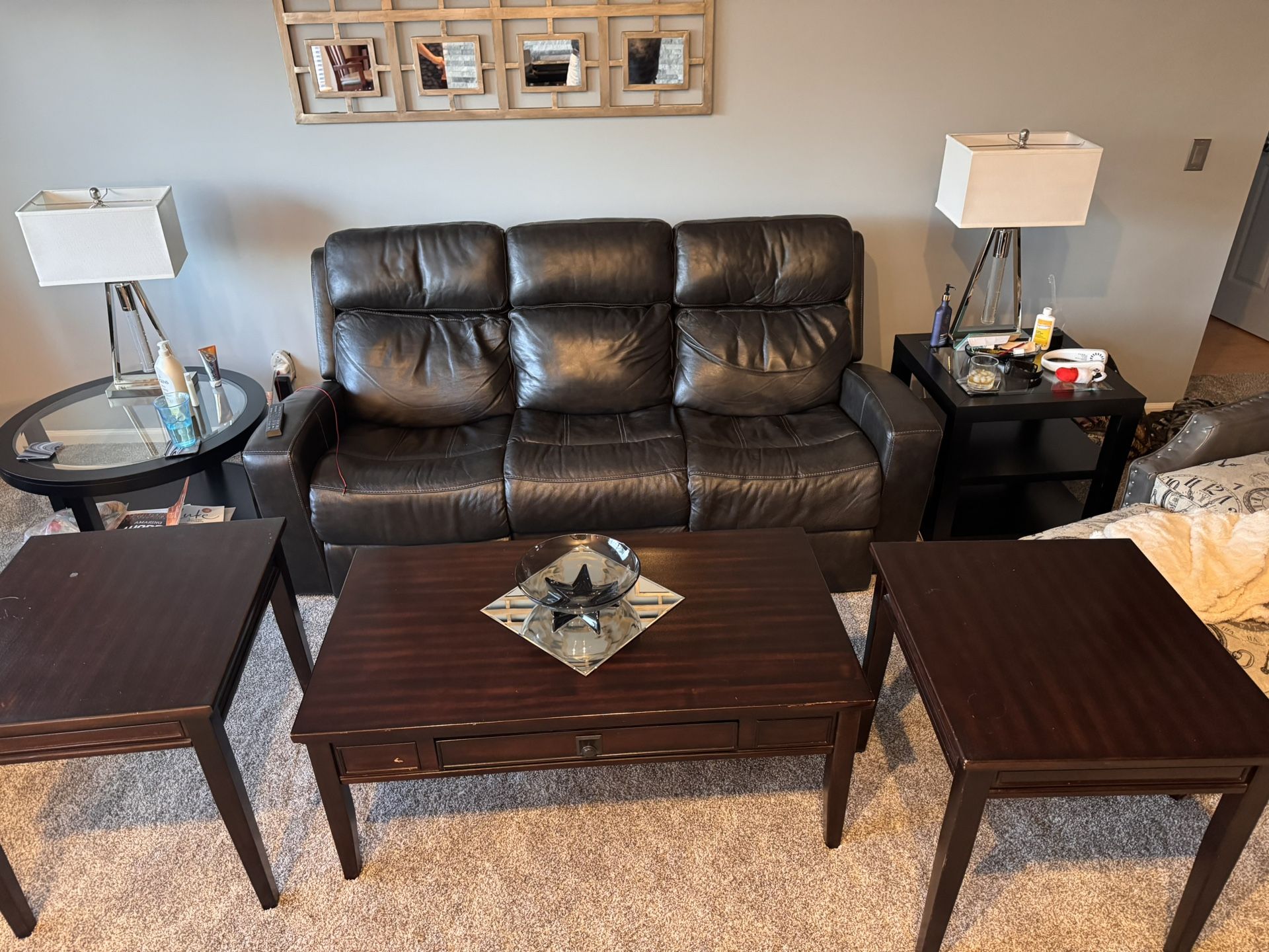 Coffee Table And Two End Tables