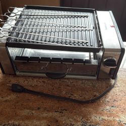 Cuisinart grill and Shish Kabob maker