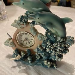 Vintage Dolphin Clock