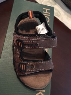 Brand new baby boy highland sandals