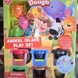 🧚‍♀️ NEW ANIMAL ISLAND PLAY DOUGH PLAY SET