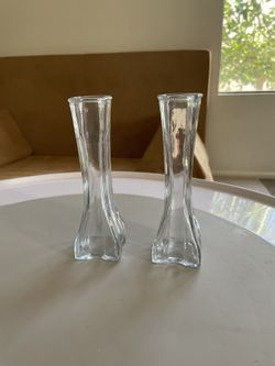 Glass Taper Candle Holders