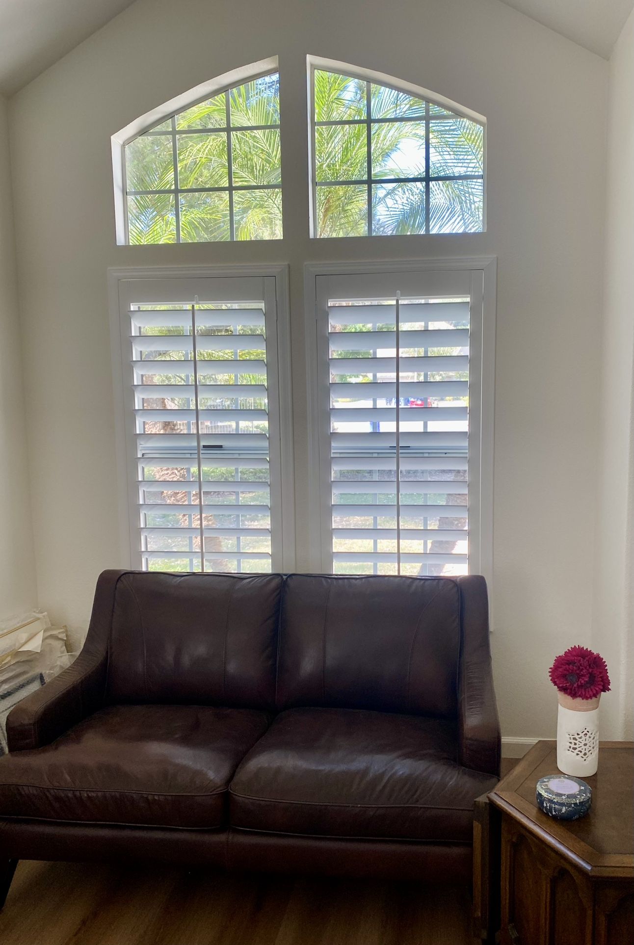 Real Wood Shutters- For Windows, Sliding Doors, French Doors, & Closets. Persianas de Madera. Phone#: (951) 573-2560