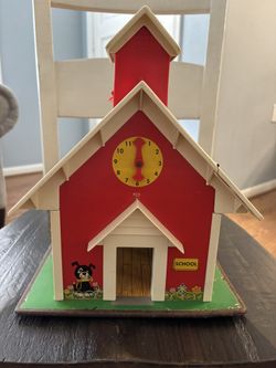 Vintage 1971 Fisher-Price Schoolhouse