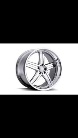 Mandrus Millennium 20” rim. Bolt pattern 5x112. Only one wheel available.