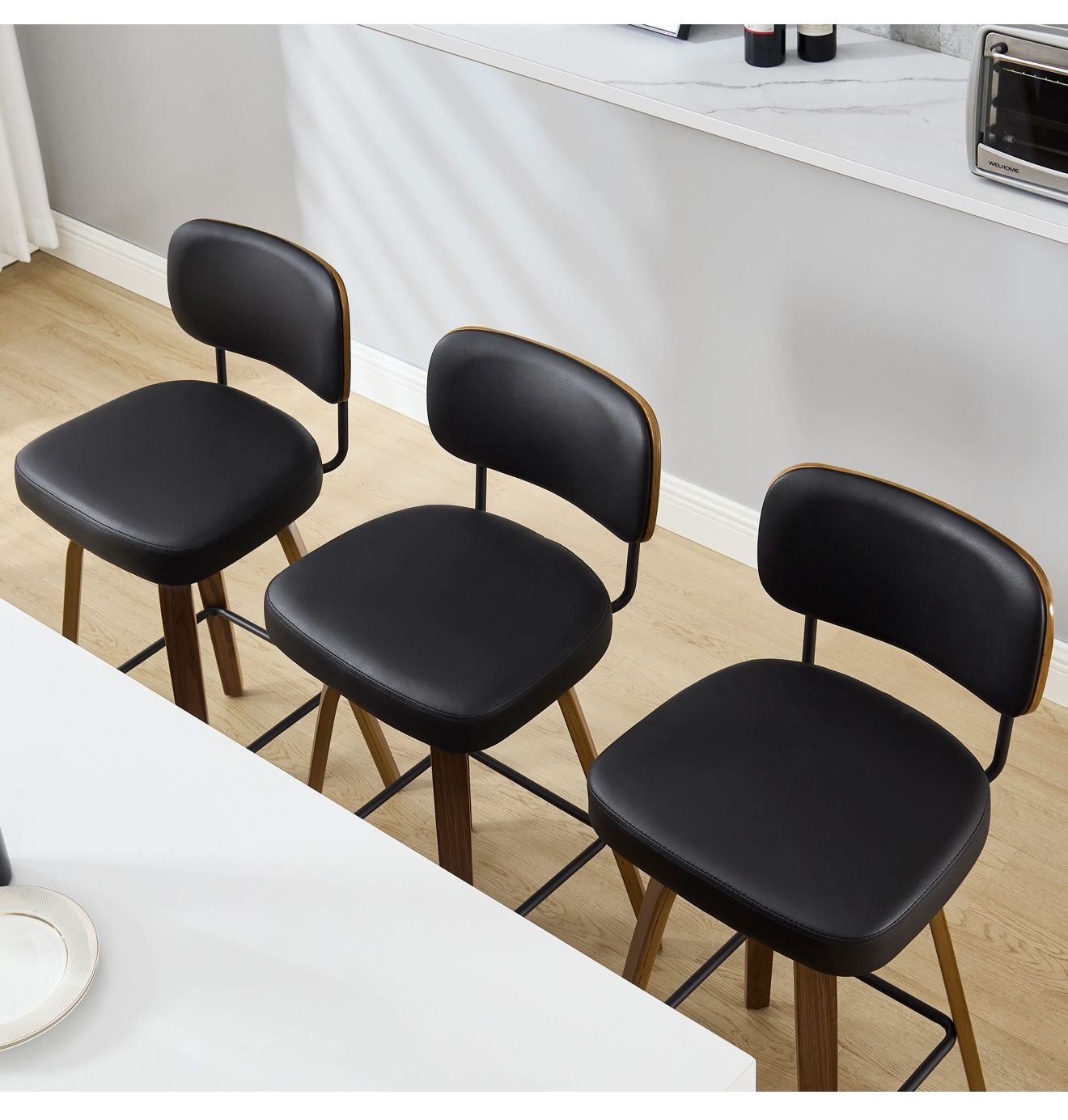 （sets of 3）Bar & counter stool, swivel