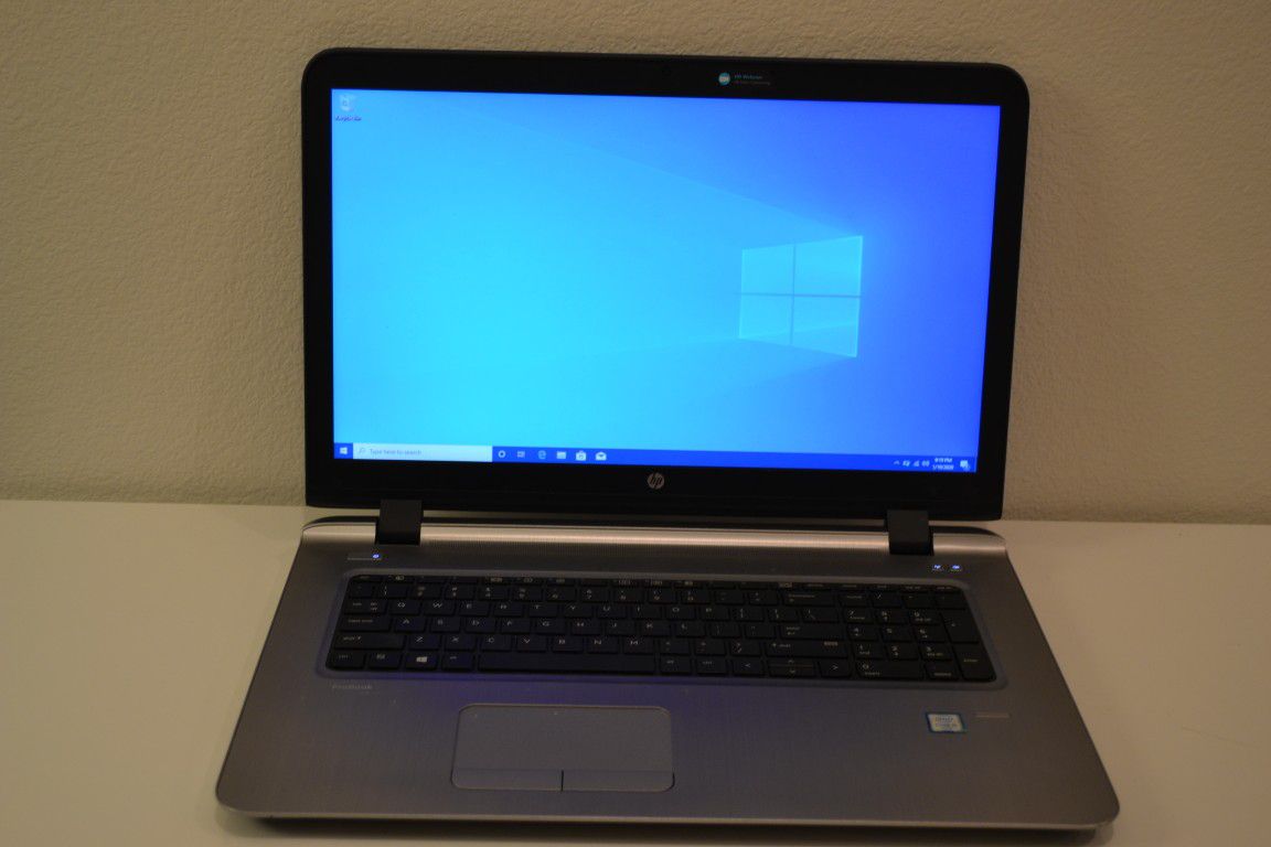 HP ProBook G3 Laptop Intel i5-6200 6th Gen. 8GB Ram 17.3" Huge Screen